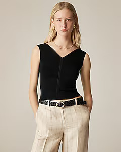 Off-the-shoulder shell tank top | J. Crew US