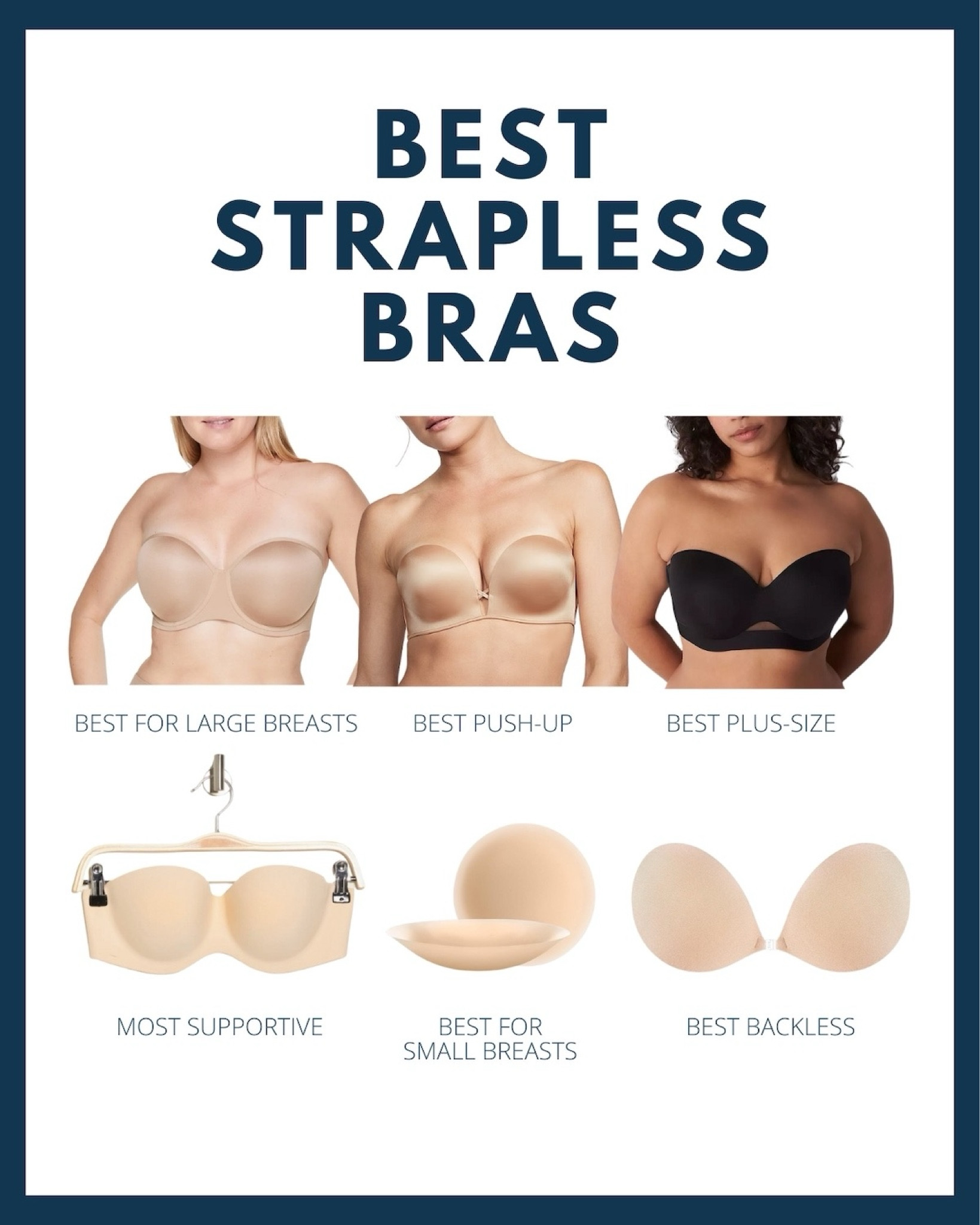 Shop our team’s best strapless bra picks! We have options for every body type starting at just $20. 😍

#LTKOver40 #LTKFindsUnder50 #LTKStyleTip