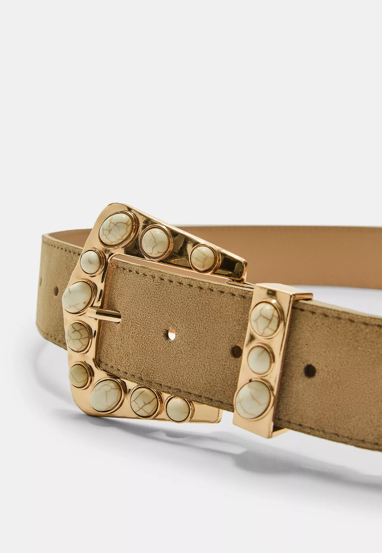 Gürtel mit Steinschnalle - Mode für Damen | Stradivarius Deutschland | Stradivarius DE