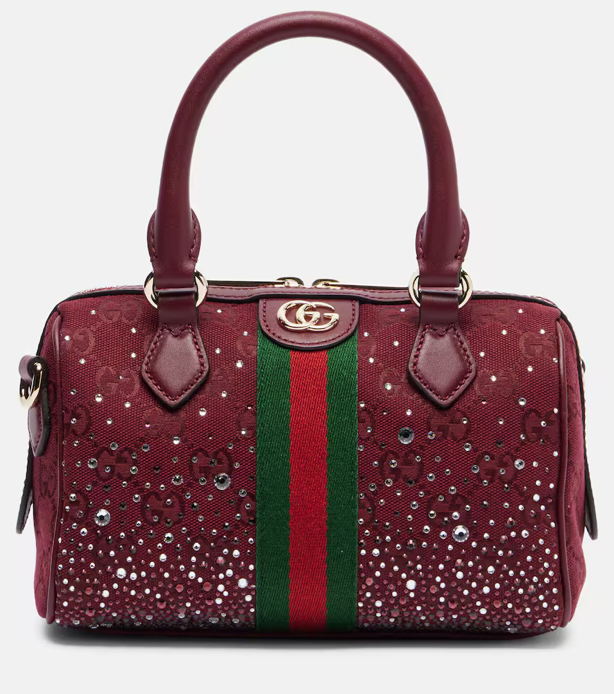 Gucci Ophidia Small embellished canvas tote bag | Mytheresa (US/CA)