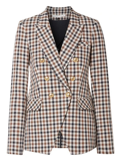 Lonny Dickey checked cotton-blend blazer | NET-A-PORTER (US)