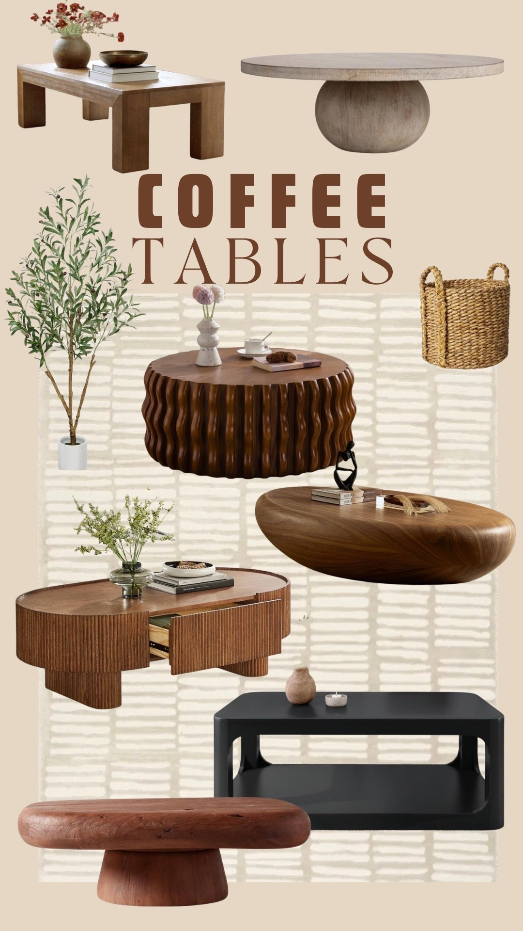 Coffee tables for a cozy and timeless home ☕️

#furniture
#table

#LTKHome #LTKmorningroutine #LTKmomlife