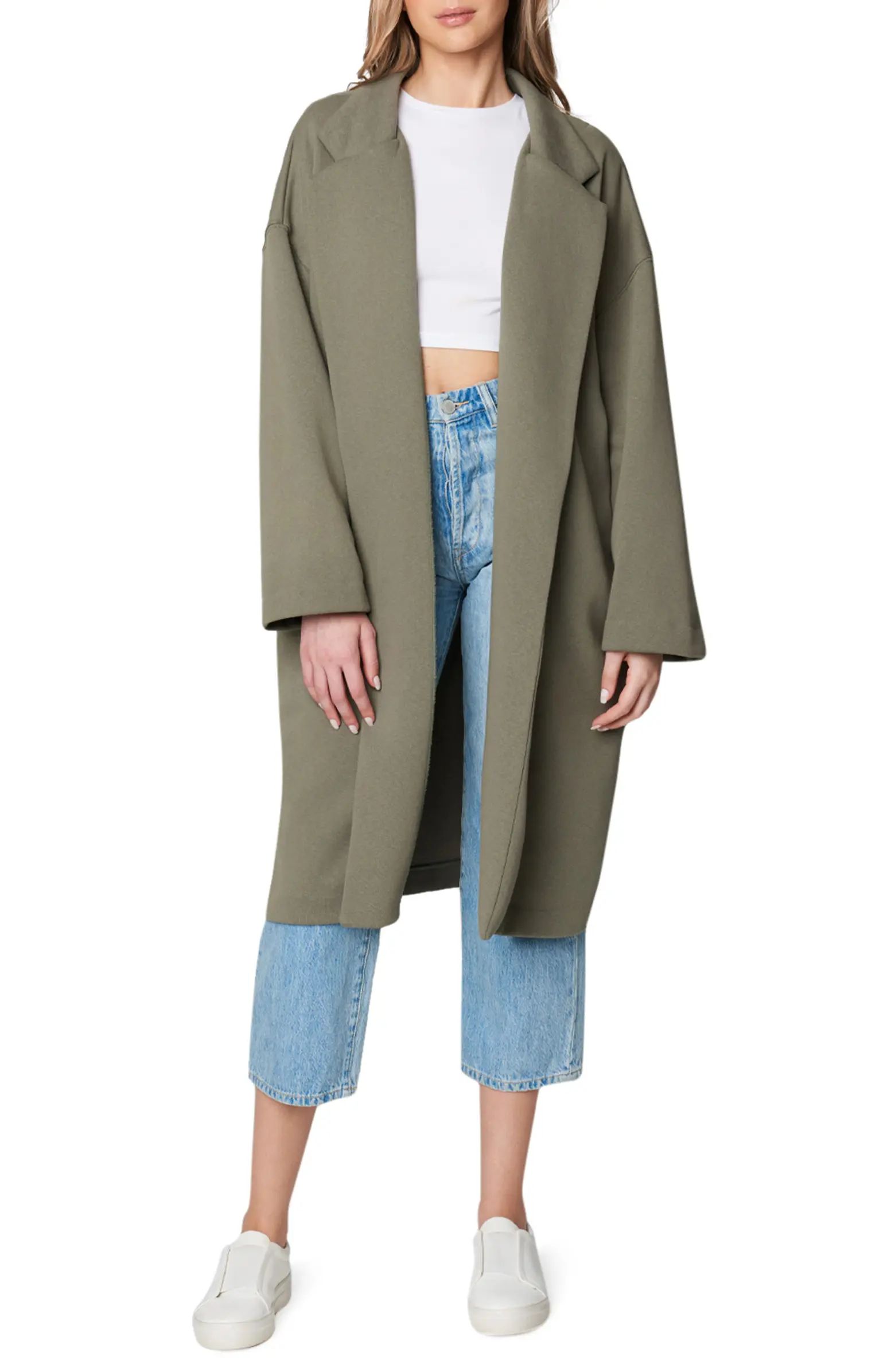 BLANKNYC French Terry Coat | Nordstrom | Nordstrom