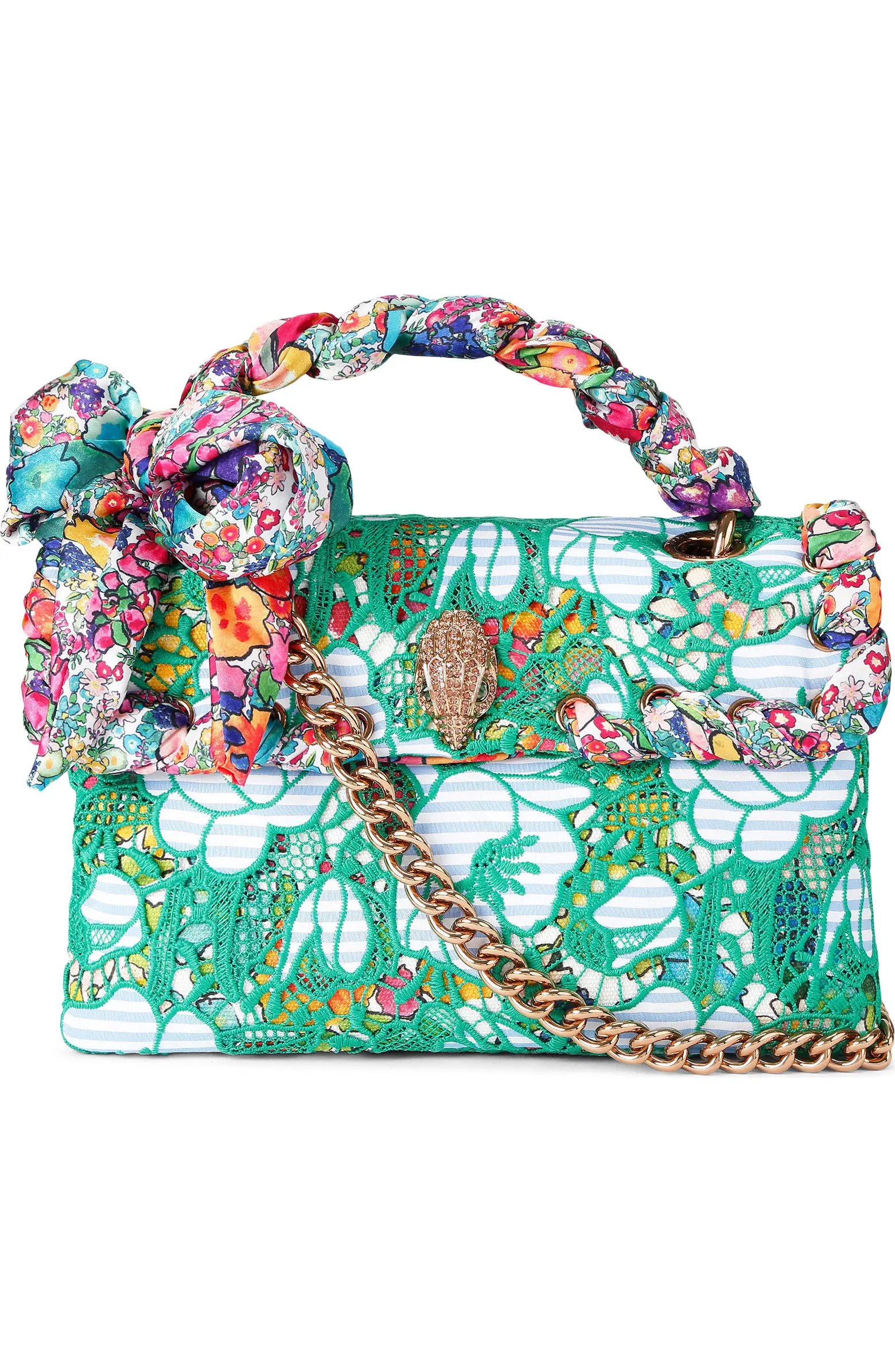 Kurt Geiger London Kensington Floral Convertible Shoulder Bag | Nordstrom | Nordstrom