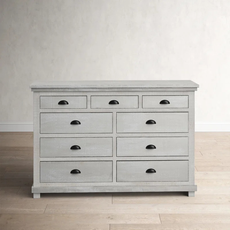 Wolferstorn 9 Drawer 64'' W Solid Wood Dresser | Wayfair North America
