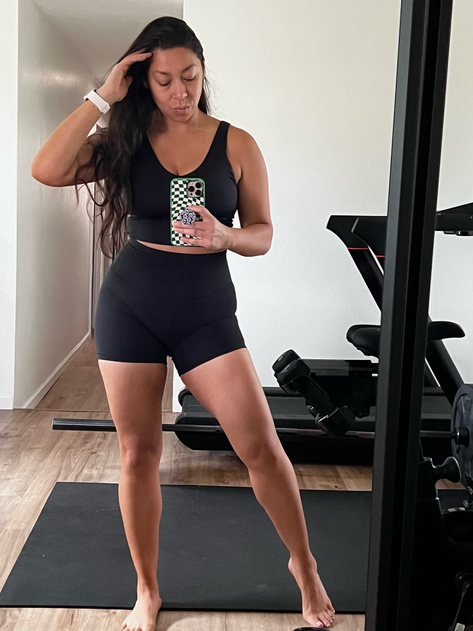 The confidence a black workout set gives you🫶🏼

#LTKFitness #LTKFind #LTKstyletip