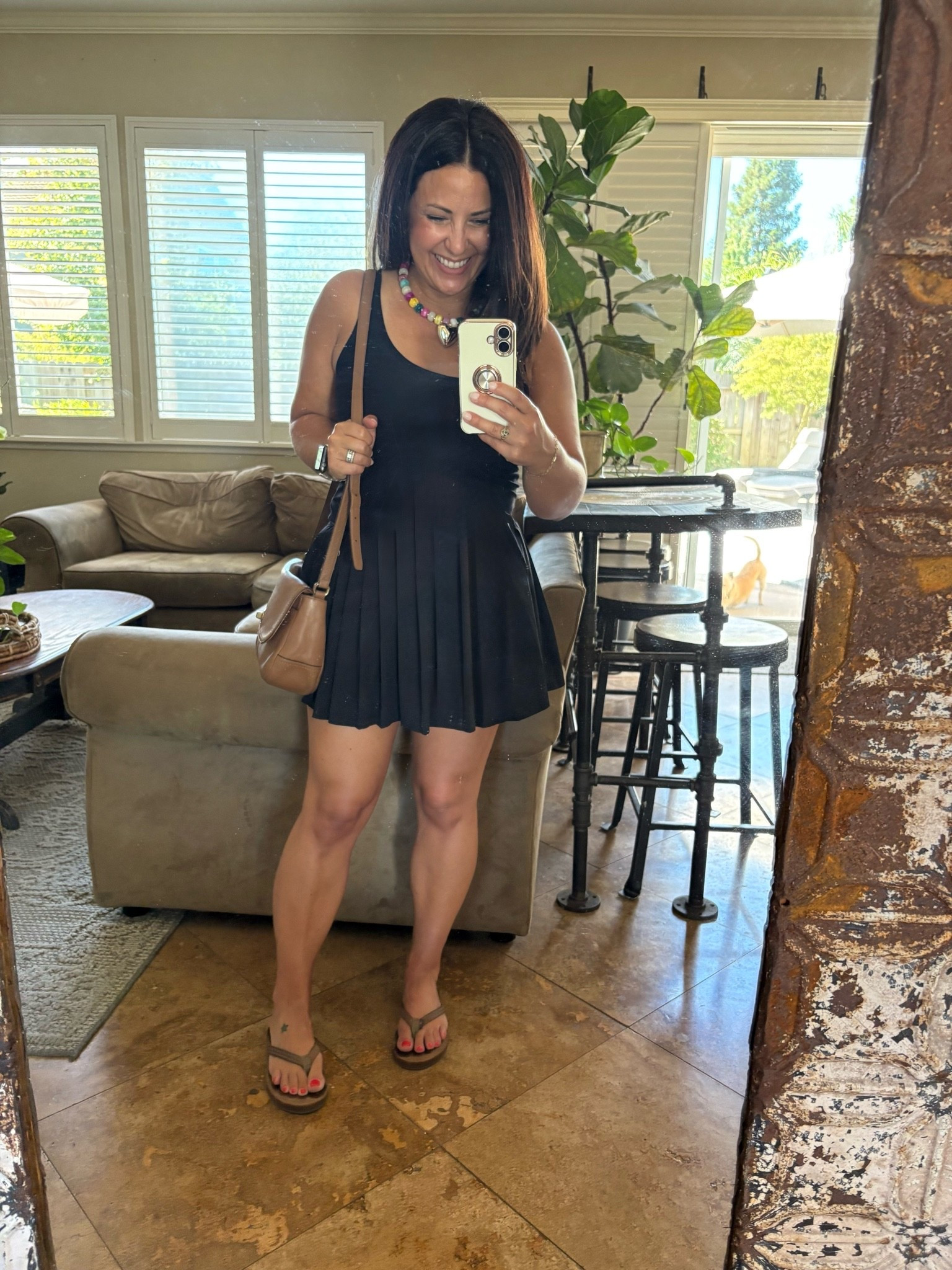 The easiest throw-on outfit 🤍 Wore this for my hair appointment, running errands, and a Costco trip today! This pleated skirt is under $13, has built-in shorts, comes in XXS–XXL, and I’m wearing a size small. So comfy, flattering, and perfect for busy summer days! 🛒☀️ #LTKFind #AffordableStyle #SummerOutfit #MomStyle

#LTKOver40 #LTKPetite #LTKmomlife