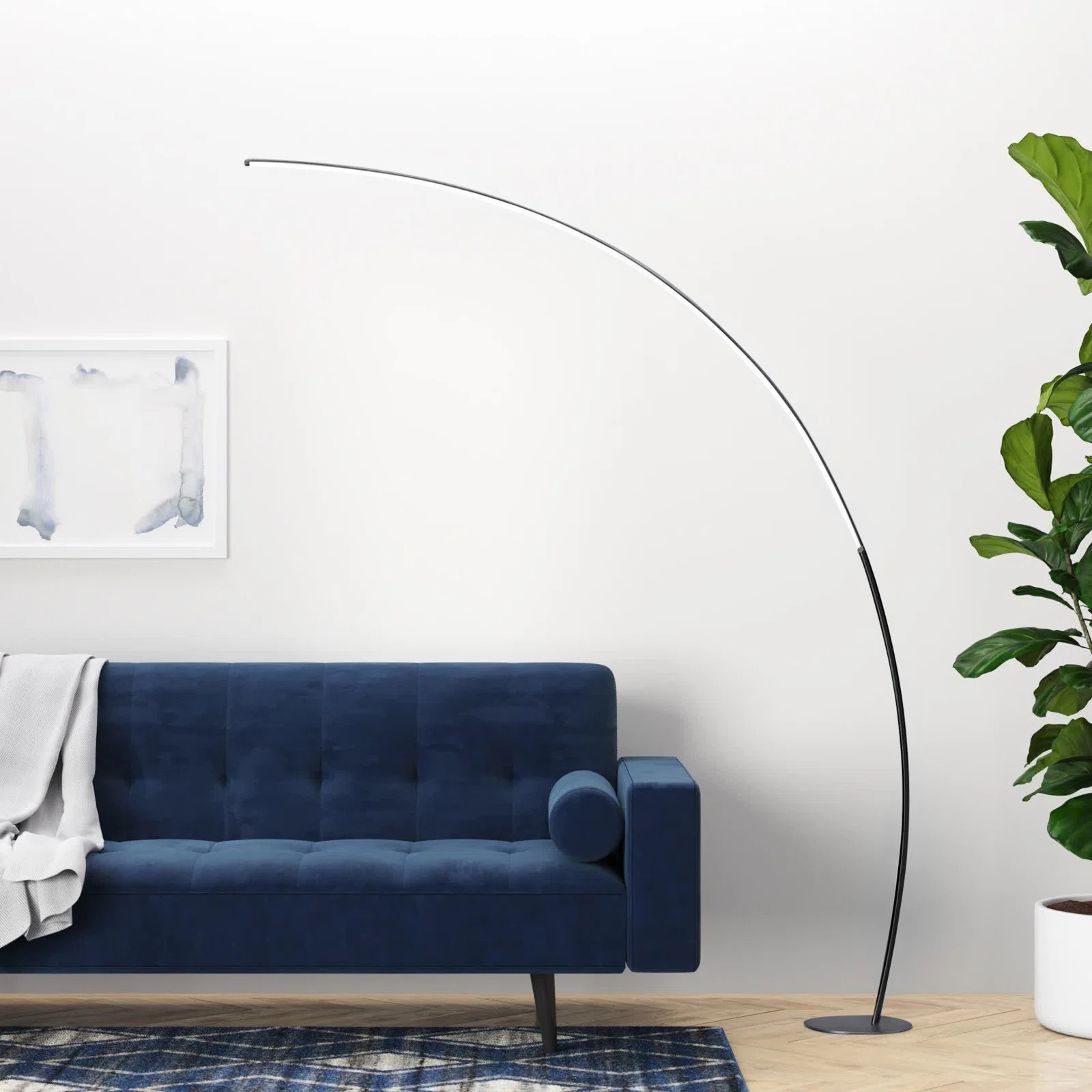 Mercury Row® Spataro 80" LED Arched Floor Lamp & Reviews | Wayfair | Wayfair North America