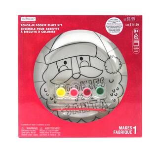 Color-In Cookie Plate Kit by Creatology™ Christmas | Michaels Stores