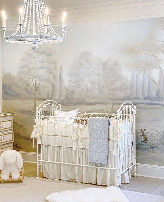 Dream Suite Baby Bedding Neutral Boy or Girl Baby Crib Skirt | Etsy | Etsy (US)