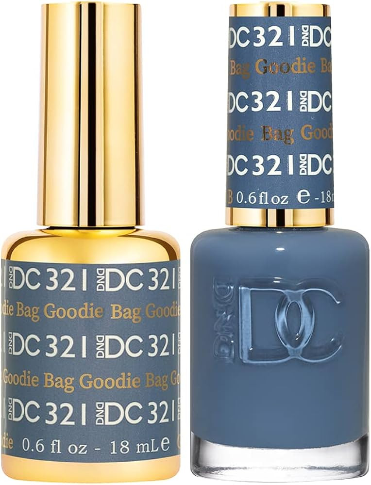 DNDDC DND DC Duo 321 Goodie Bag - Gel & Matching Lacquer Polish 0.6 Ounce (Pack of 2) DNDDC321G 0 | Amazon (US)
