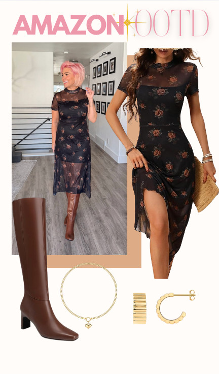 The perfect 90s grunge look!!! Dress: Medium Boots: TTS 

 #LTKSaleAlert #LTKStyleTip #LTKShoeCrush