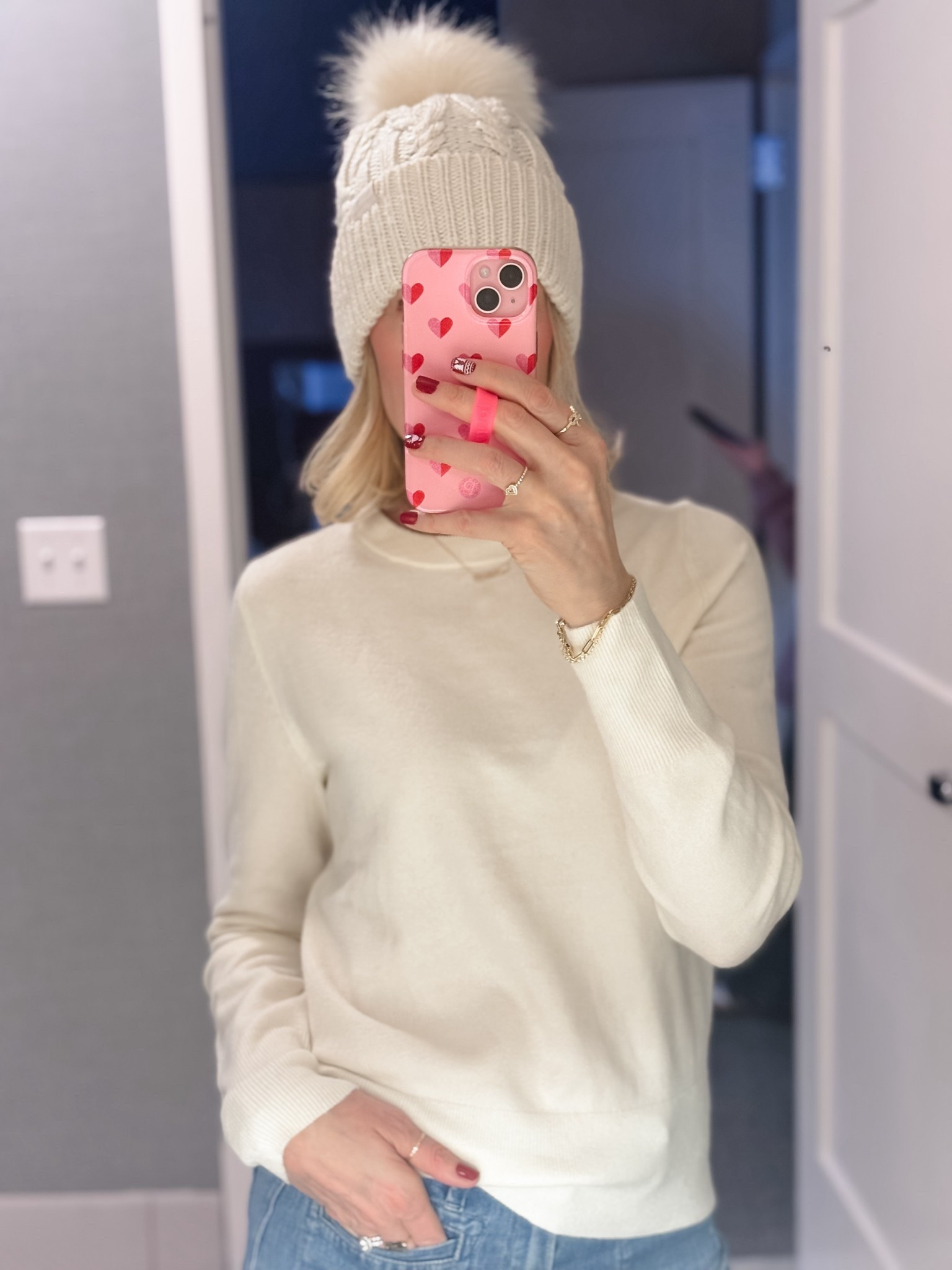 A good basic cream sweater is one of those wear-on-repeat pieces 🤍
This one is soft, not sheer, and has the perfect relaxed fit without looking sloppy. Easy to dress up with jeans + boots or keep casual with leggings and sneakers. A true closet staple that won’t break the bank!

#LTKootd #LTKgrwm #LTKSaleAlert