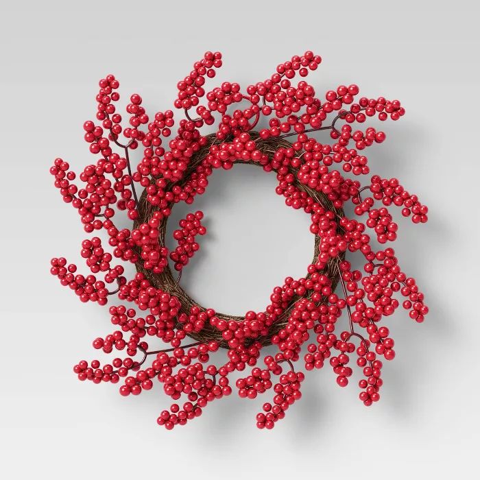 Mini Wreath Red Berry - Threshold™ | Target