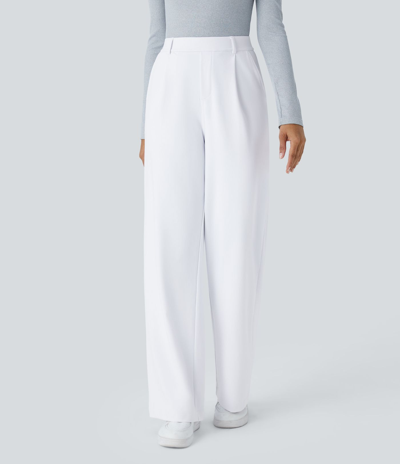 Women’s Halara Flex™ DayStretch High Waisted Pocket Straight Leg Work Pants - Halara | HALARA