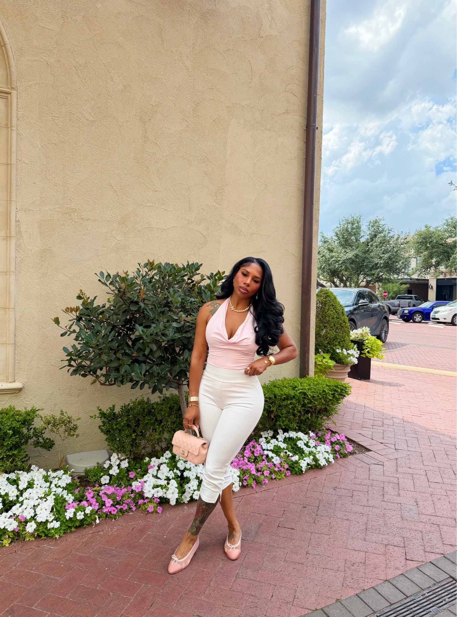 Bodysuit and Capri combo is undefeated this summer for sure! Love how stretchy these white capris are besties

#LTKdayinmylife #LTKgrwm #LTKootd