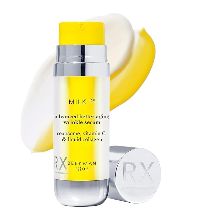 Beekman 1802 Milk RX Advanced Better Aging Wrinkle Serum – Collagen & Vitamin C Face Serum with... | Amazon (US)