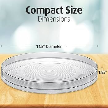 Lazy Susan Turntable Organizer - for Kitchen, Pantry, Cabinet, Dining Table, Refrigerator, Counte... | Amazon (US)