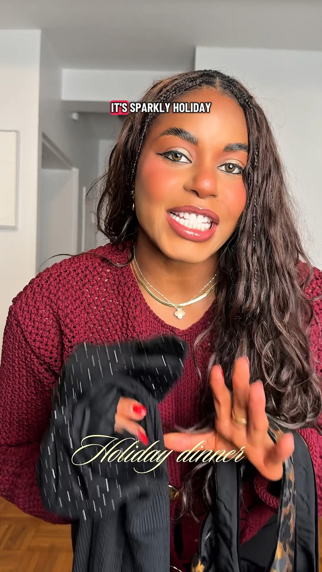 I need your help deciding what to wear to a holiday party! I have this fun and festive black mini dress from Anthropologie with the cutest bow or a leopard mini dress! Which one is your favorite? Linking these holiday party / NYE outfit ideas below! … 

For more links to christmas tablescape, perfume, area rug finds, puffer vest styles, follow me on LTK! ✨

#LTKHoliday #LTKootd #LTKgrwm