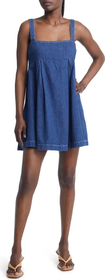 Cecil Denim Minidress | Nordstrom