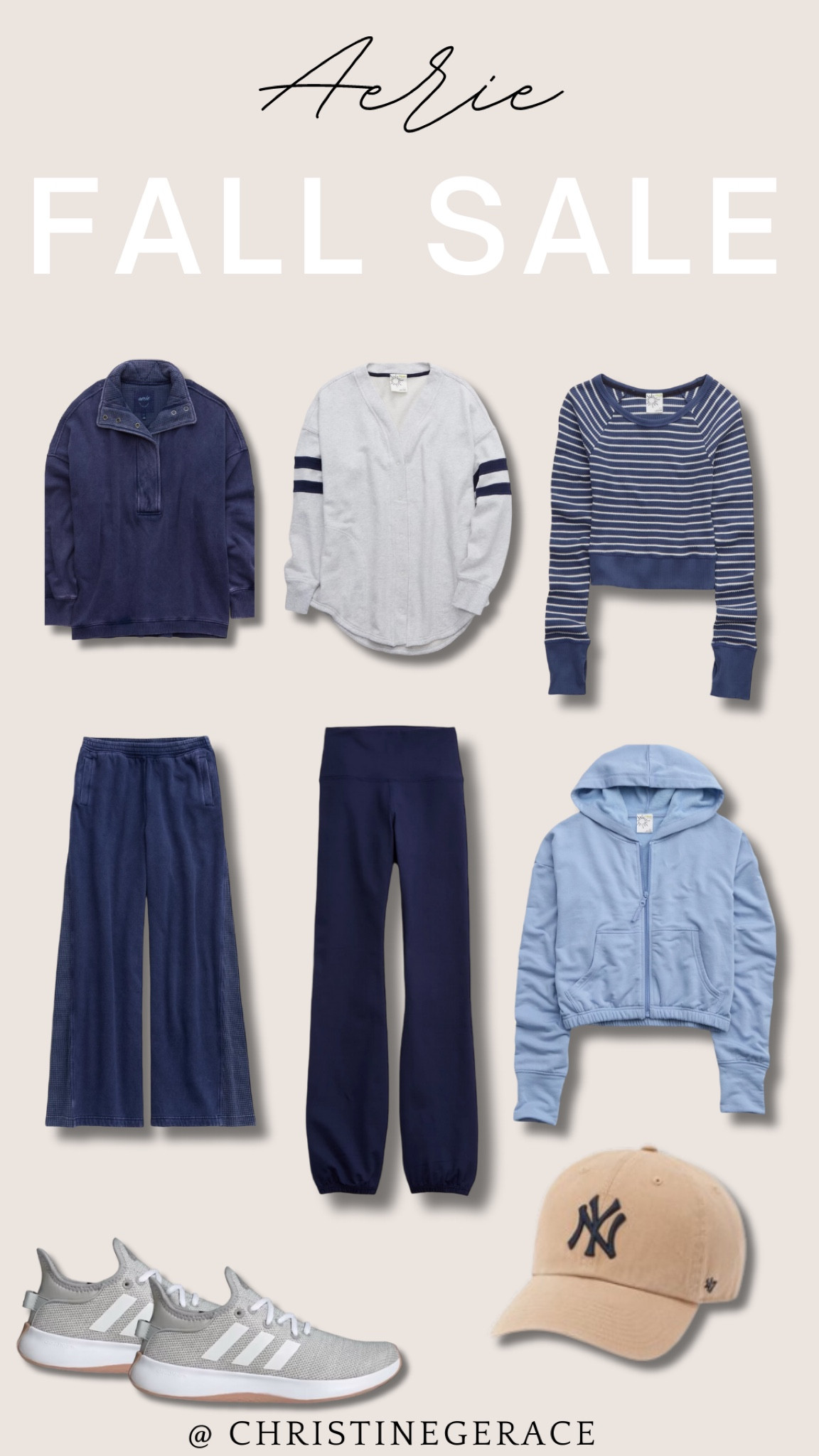 Aerie fall sales finds 
Fall outfit, athletic outfit, hoodie, sweater, sweatpants, hat, sneakers 

#LTKStyleTip #LTKFallSale #LTKSaleAlert