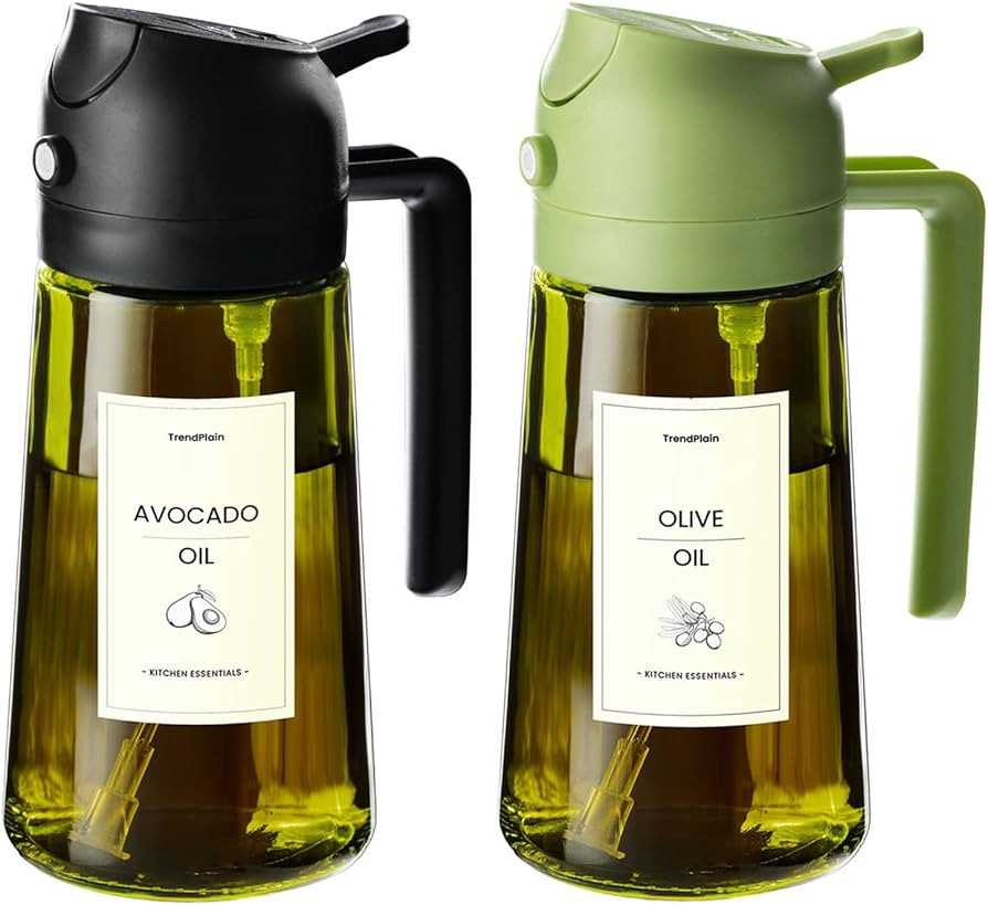 TrendPlain - Original 16oz/470ml Olive Oil Dispenser Bottle for Kitchen Gadgets and Air Fryer Acc... | Amazon (US)