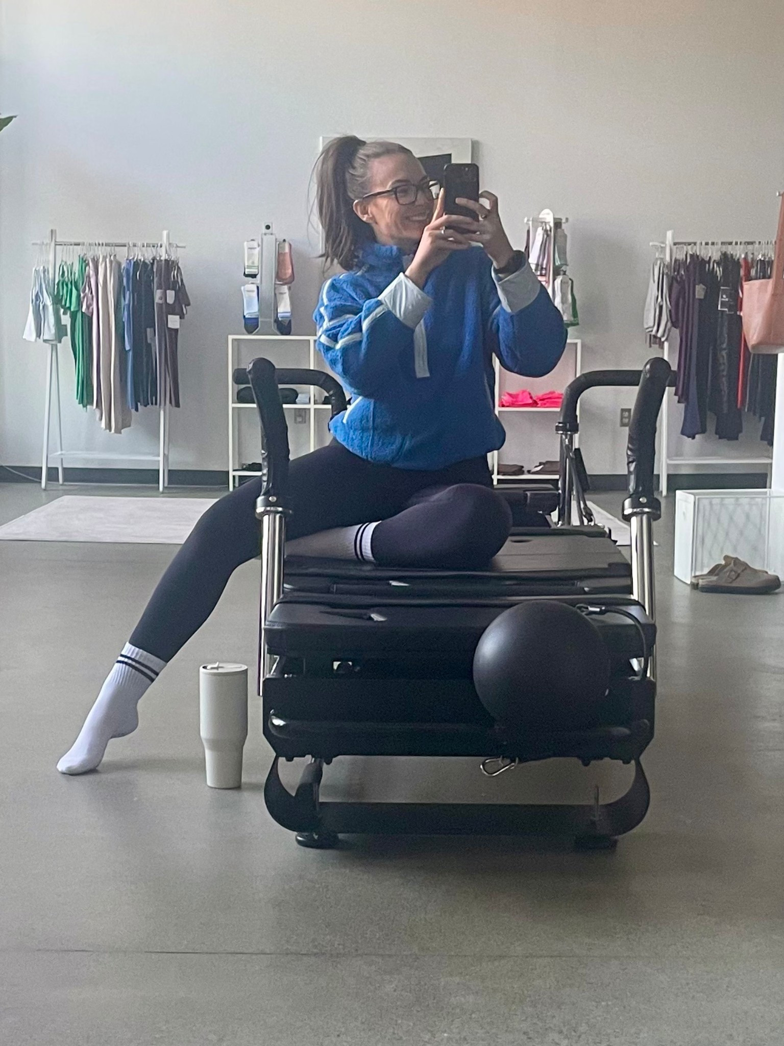 Pilates 💙🦋

#LTKfitnessgoals #LTKActive #LTKSeasonal