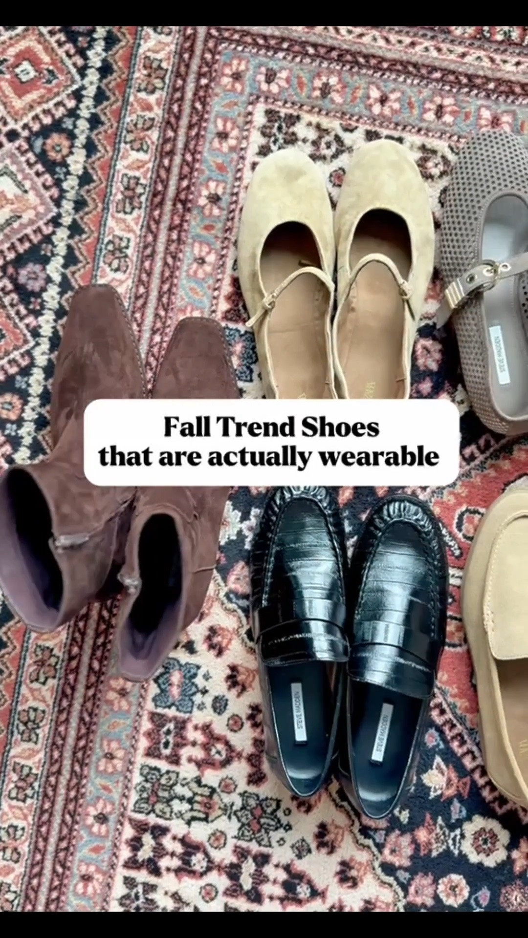 Fall Trend Shoes that are actually wearable

#LTKgrwm #LTKootd #LTKOver40