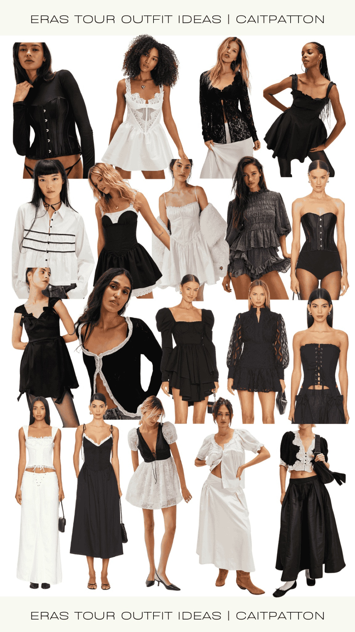 Tortured poets department outfit idea, tortured poets department outfit, tortured poets department outfits, tortured poets department era, TTPD outfits, TTPD outfit idea, TTPD outfit, TTPD era, eras tour outfit idea, eras tour outfit ideas, Taylor swift eras tour, Taylor swift concert, fortnight music video outfit, black and white dress, black and white top, cottagecore dress,
Cottagecore top, cottagecore set, color block dress, black corset top, lace dress

#LTKParties #LTKFindsUnder100 #LTKFindsUnder50