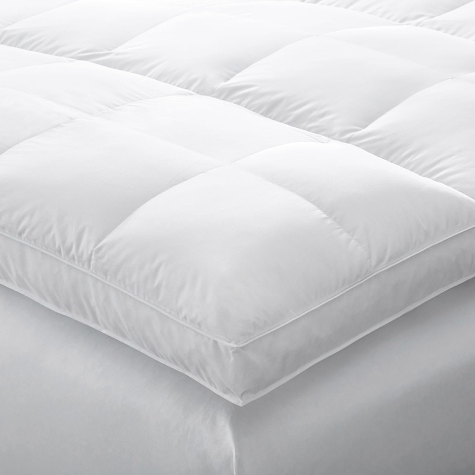 Down Pillowtop Featherbed - White | The Company Store