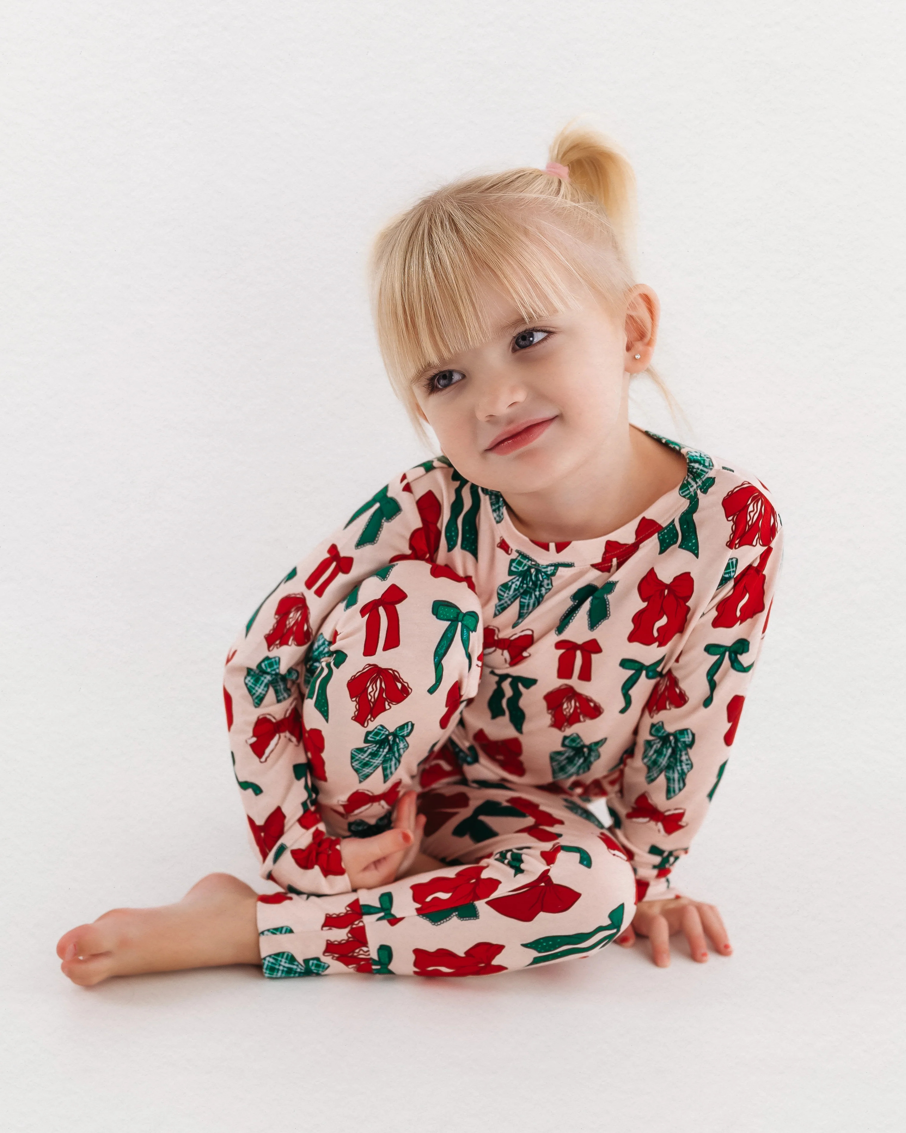 Christmas Bows Two Piece Set | In My Jammers