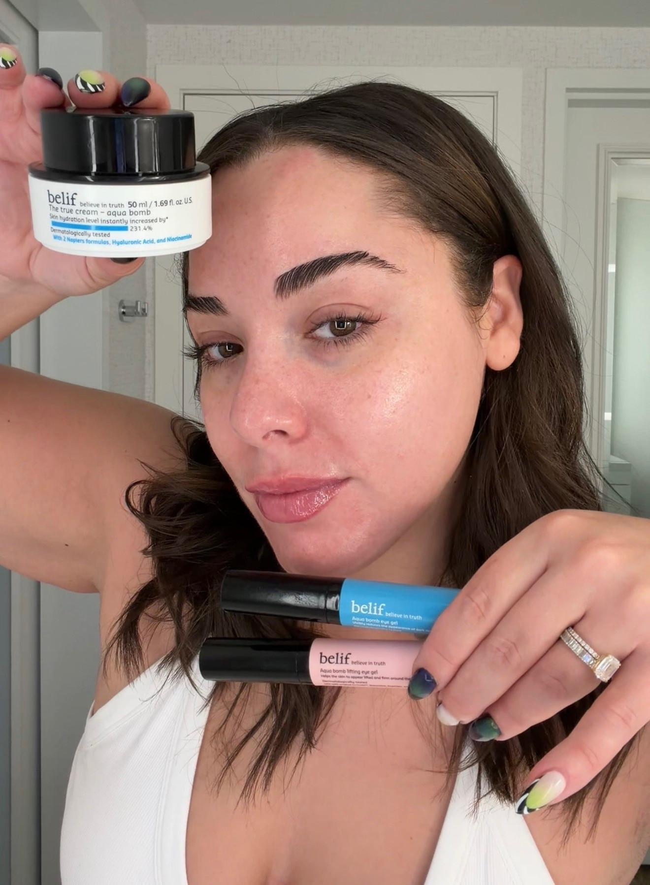 Love my Aqua Bomb Belif  products 🤍

#LTKBeauty #LTKselfcare #LTKmorningroutine