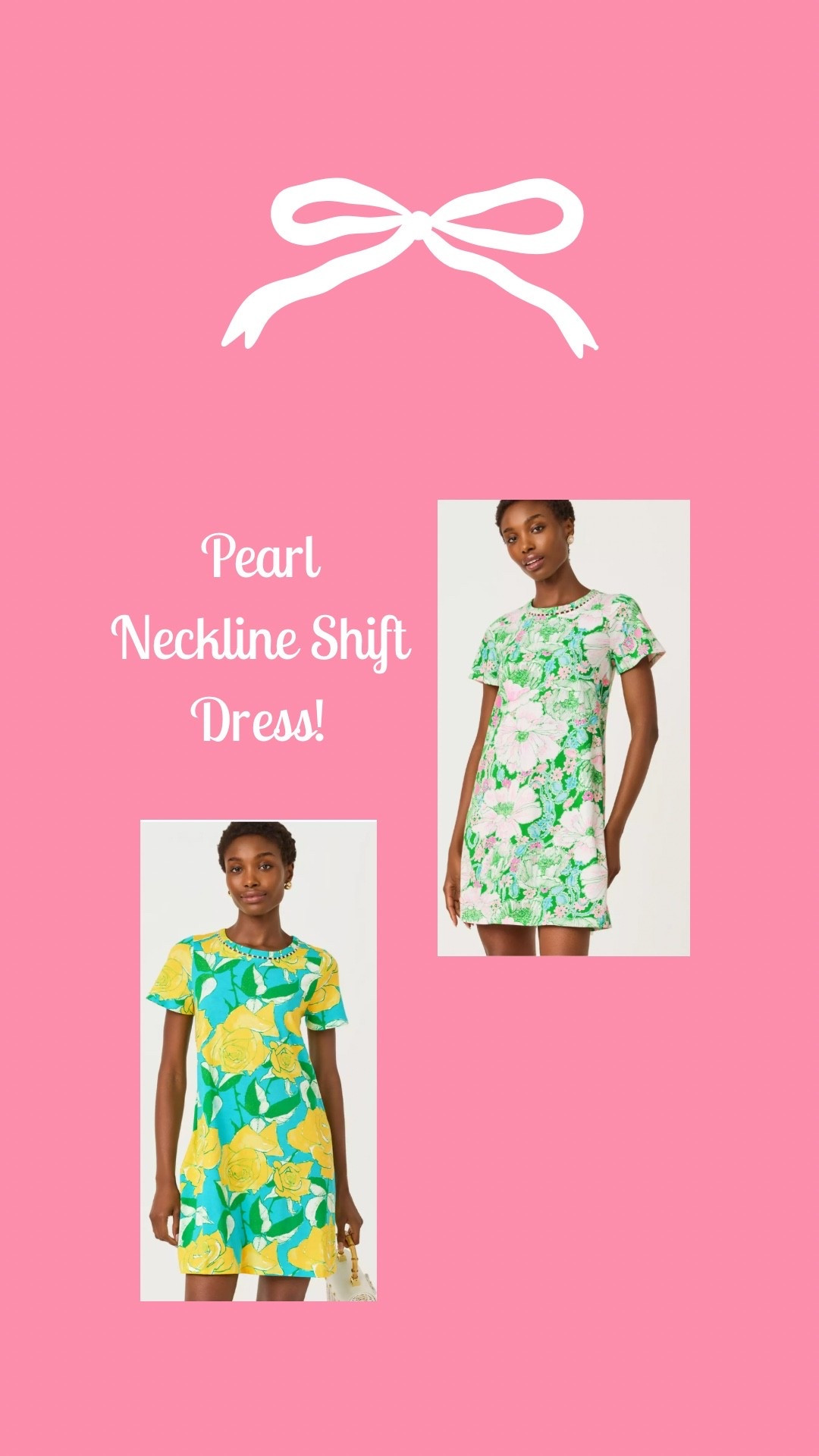 The prettiest cotton shift dress with a pearl-lined neckline! Perfect for Easter, Spring, & vacation! 

Vacation dresses • easter dress • easter dresses • easter dress ideas • vacation dress ideas • spring dress • spring dresses 

#LTKstorytime #LTKTravel #LTKSeasonal