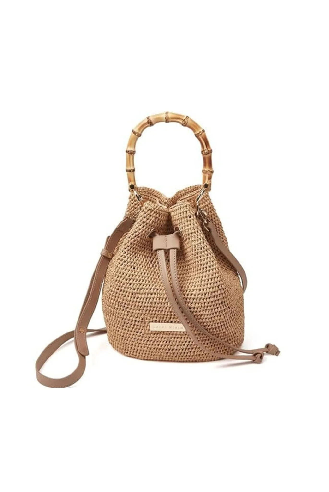 Savannah Bay Mini Raffia Bucket Bag | Heidi Klein