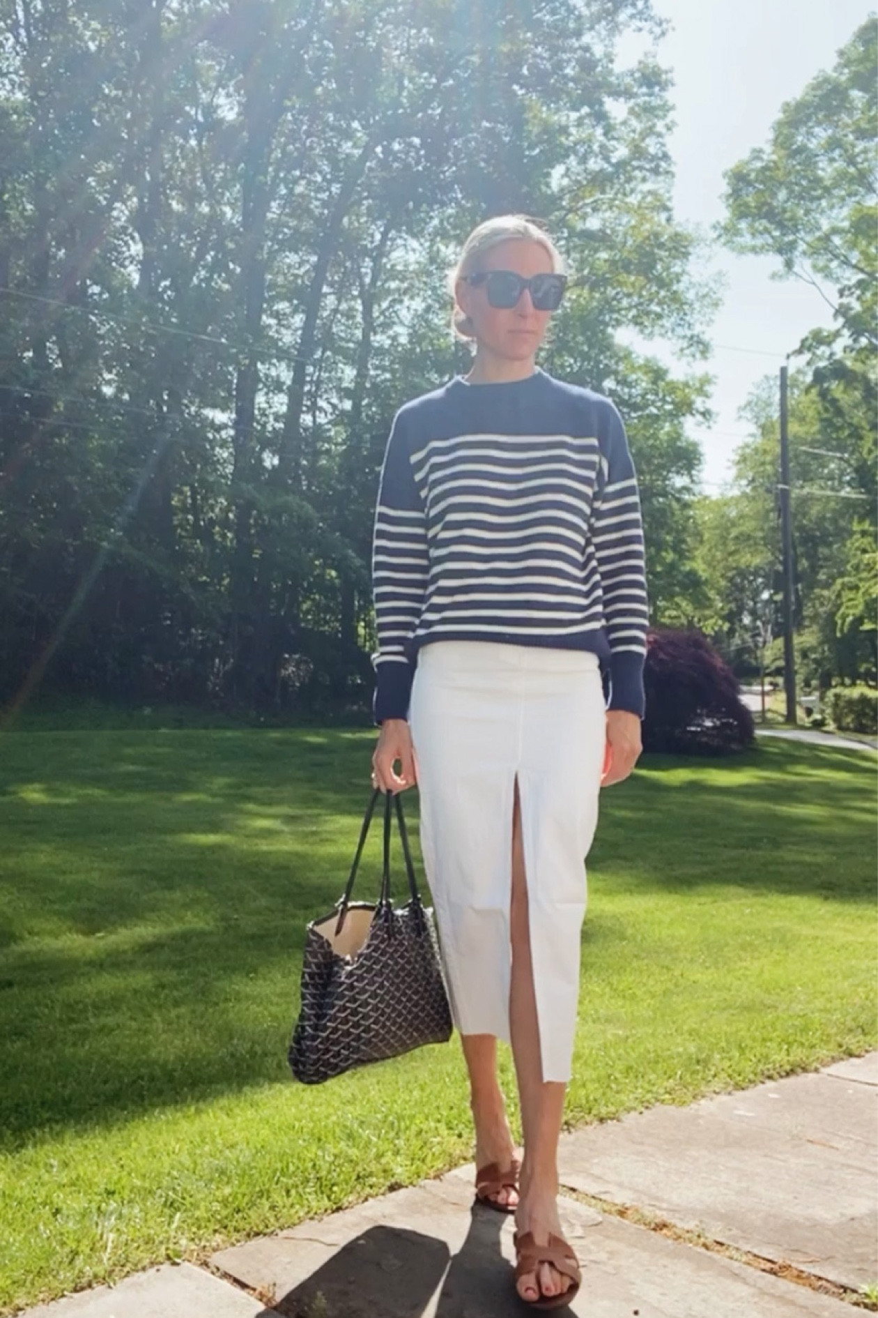 Long denim skirt and Memorial Day weekend outfit 

#LTKFind #LTKSeasonal #LTKstyletip