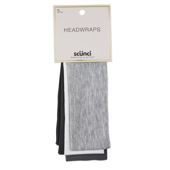 scunci  Interlock Headwraps  - 2.5"- 5pk | Target