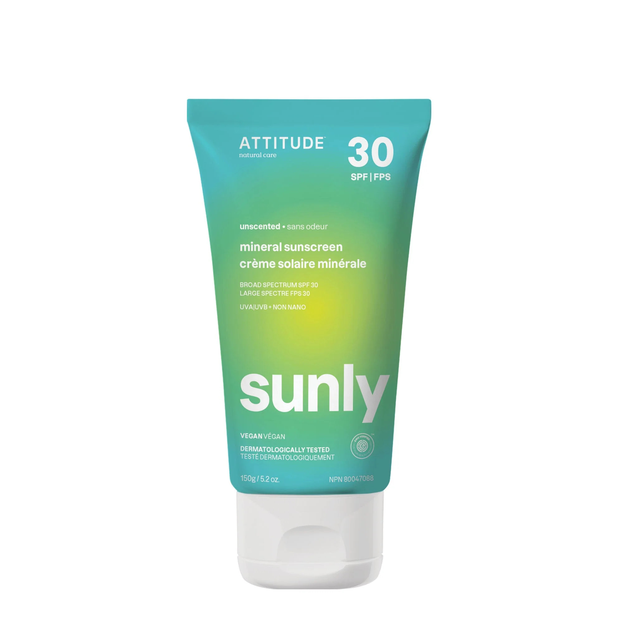 Mineral Sunscreen Spf 30 | ATTITUDE