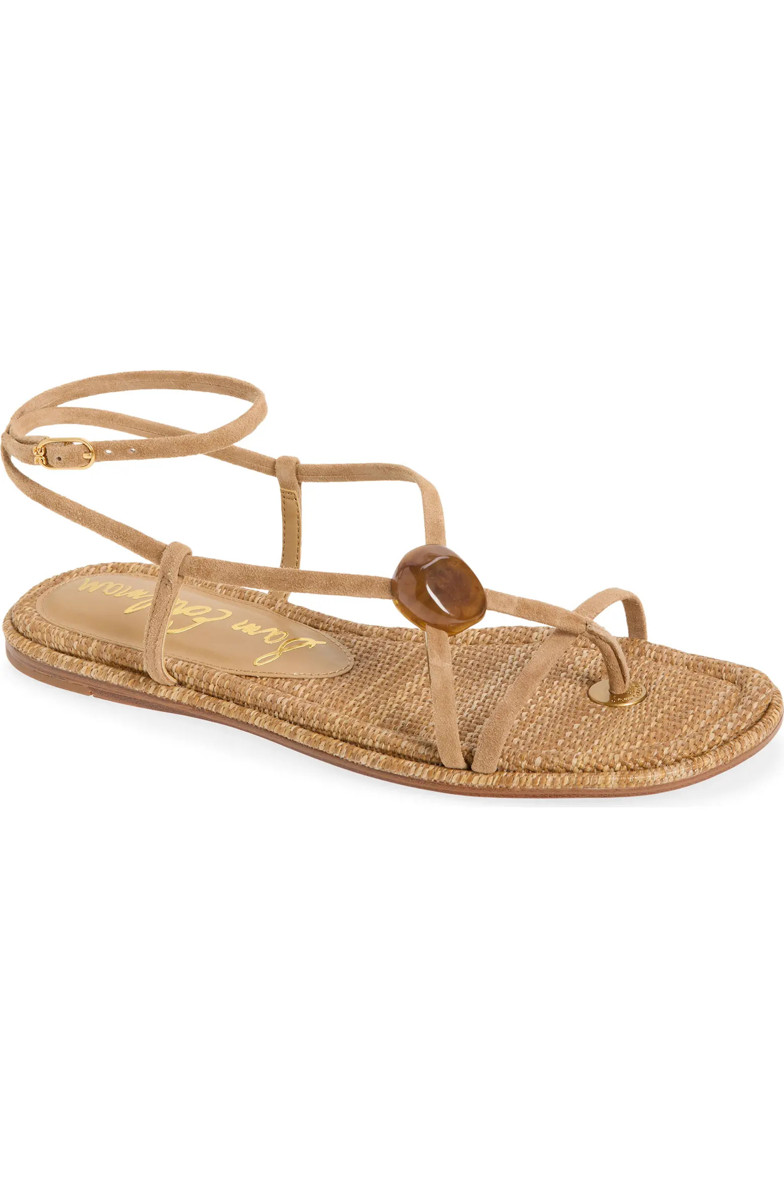 Rillie Stone Embellished Thong Sandal (Women) | Nordstrom | Nordstrom