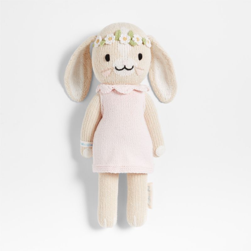 Cuddle+Kind Hannah Bunny Yarn Doll | Crate & Kids | Crate & Barrel