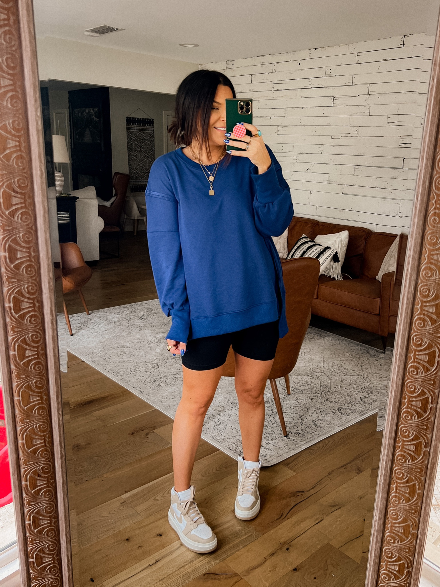 Amazon Maternity comfy style. 
Sweatshirt: XXL
Bike Short: XL 
(Also linked up my fav non-maternity)
Sneakers: TTS


#LTKbump #LTKstyletip #LTKunder50