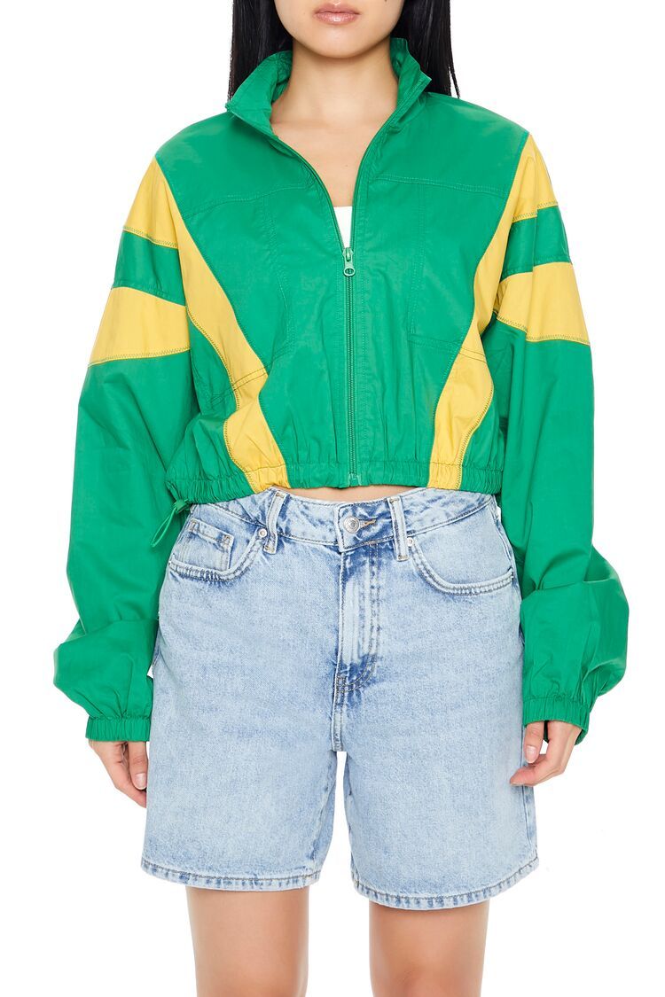 Colorblock Windbreaker Jacket | Forever 21