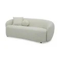 Better Homes & Gardens Juliet Curved 80.31" Sofa, Ivory | Walmart (US)