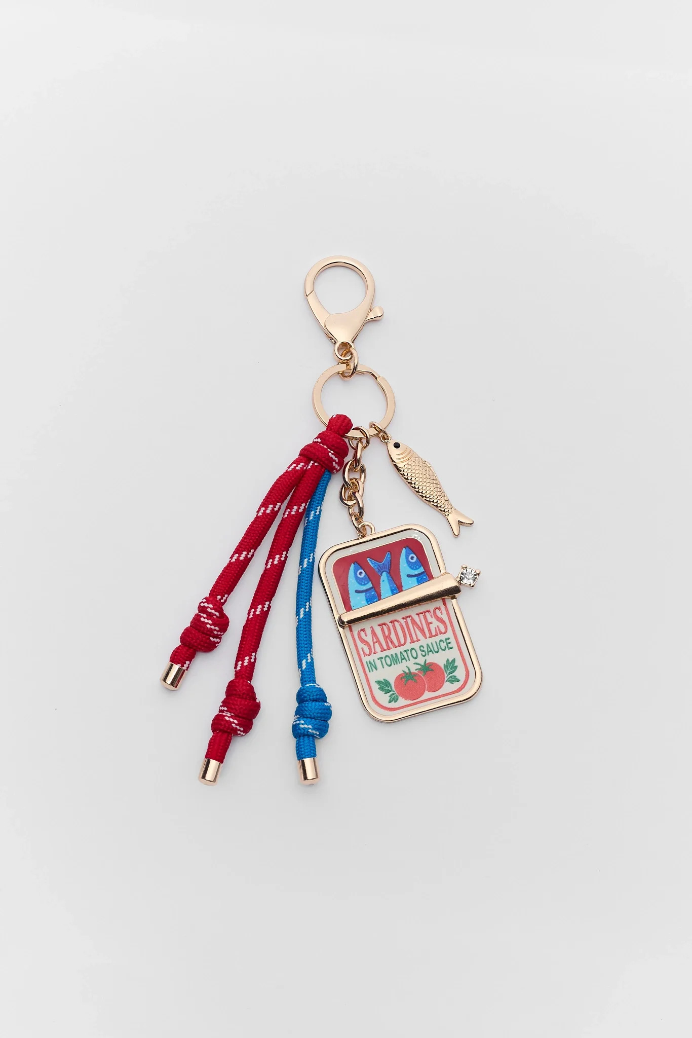 Red Sardine Can Bag Charm | Avara