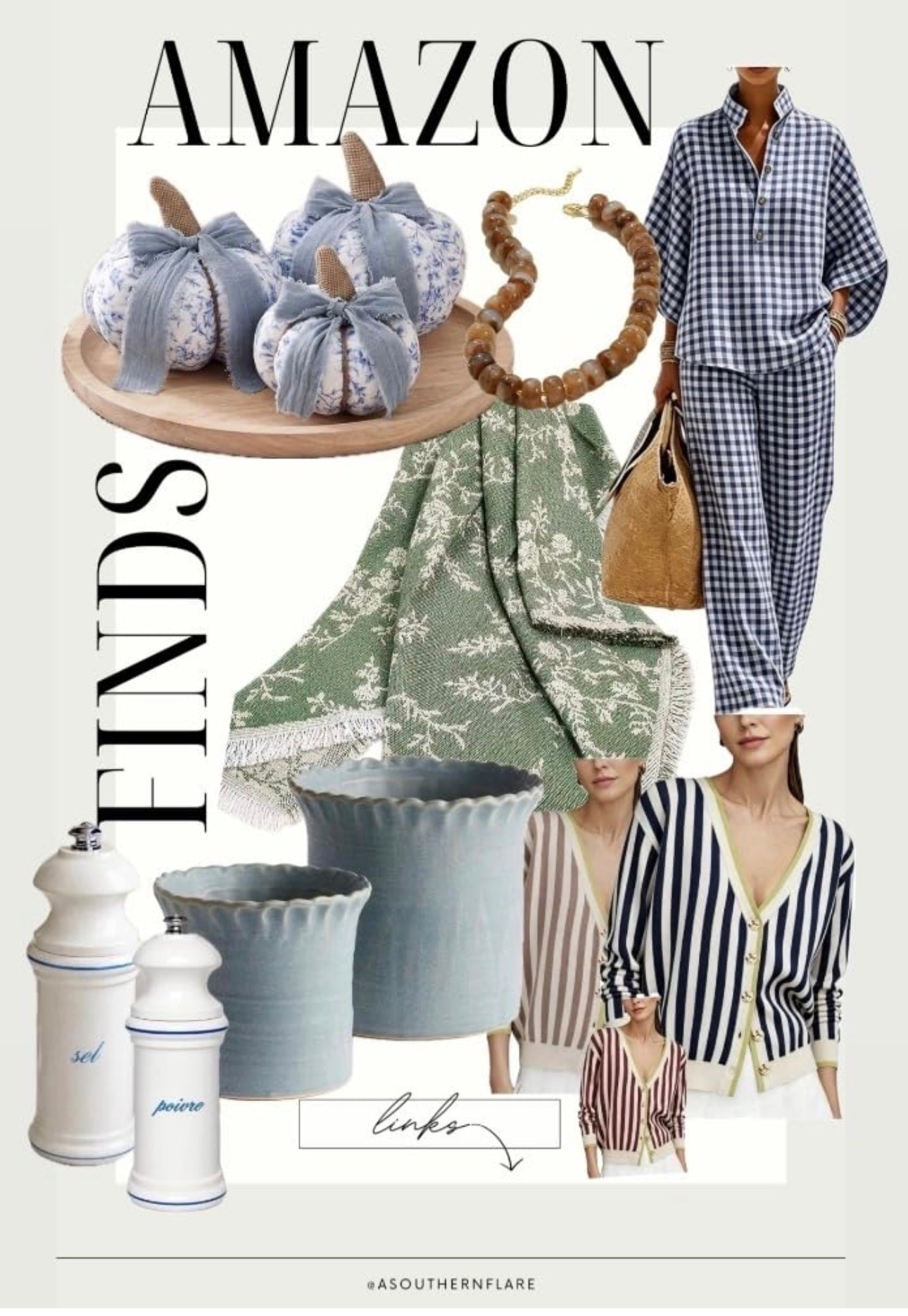 Discover cozy and stylish home essentials for fall. From gingham outfits to fall decor, these finds are perfect for your autumn home. #FallDecor #HomeEssentials