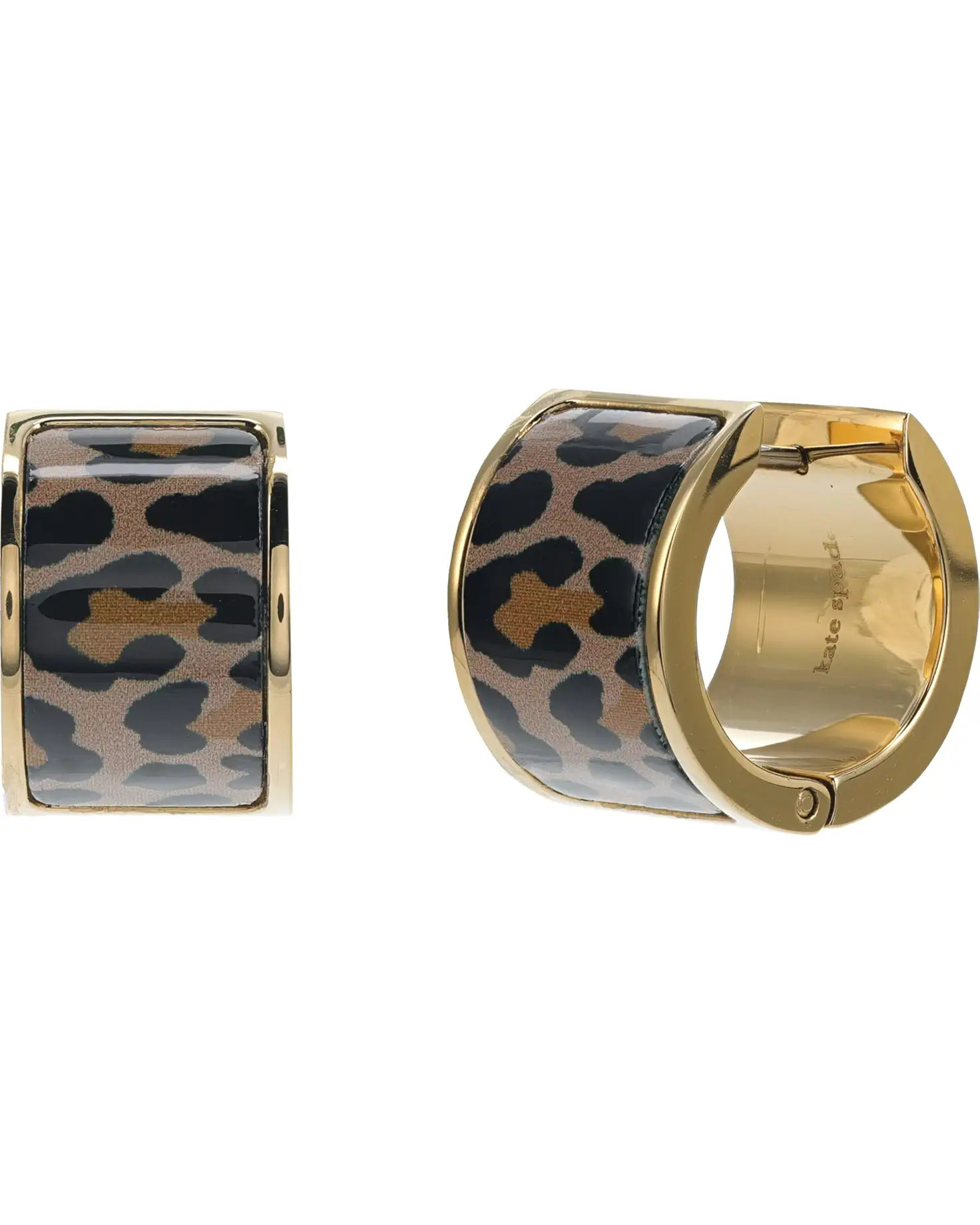 Kate Spade New York Leopard Huggie Earrings | Zappos