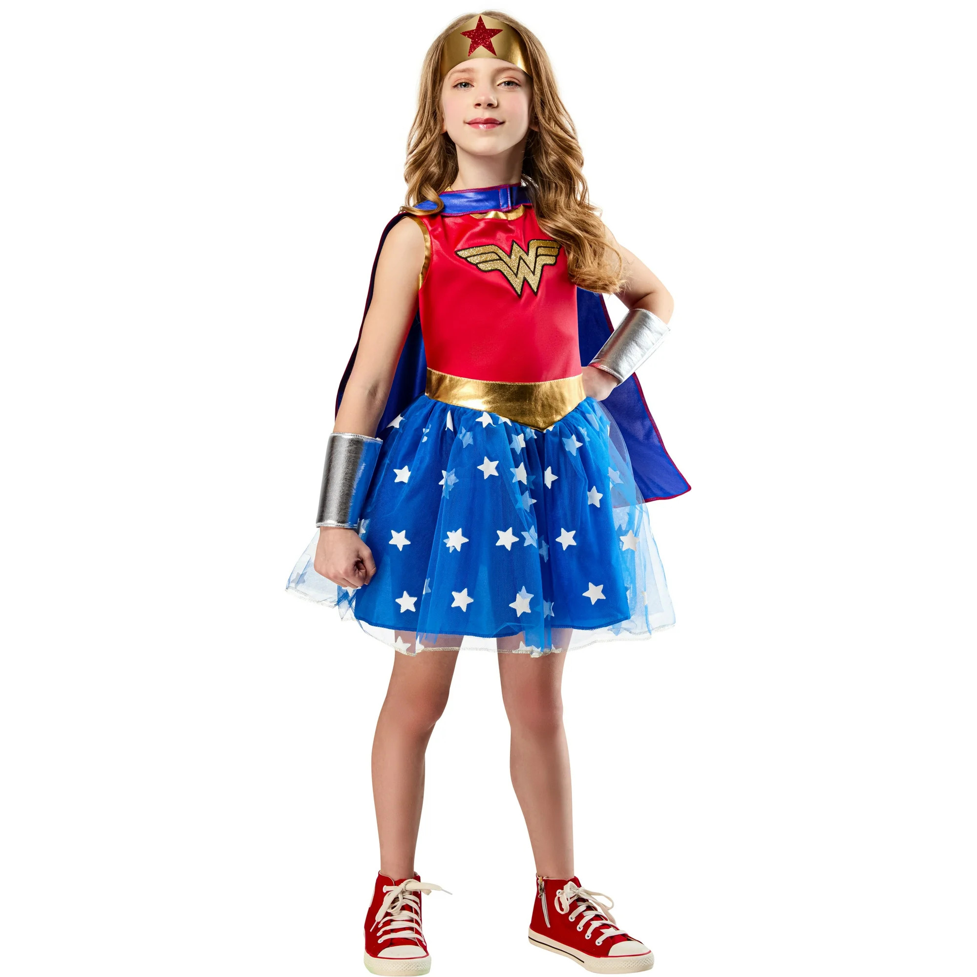 DC's Wonder Women Halloween Costume for Children, Girls' Size XS (4/5), by Rubies | Walmart (US)