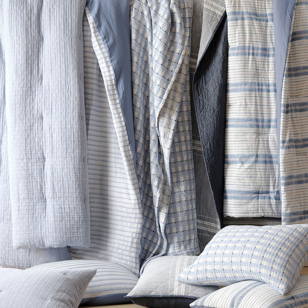 Huntington Stripe Duvet Cover | Pottery Barn Teen