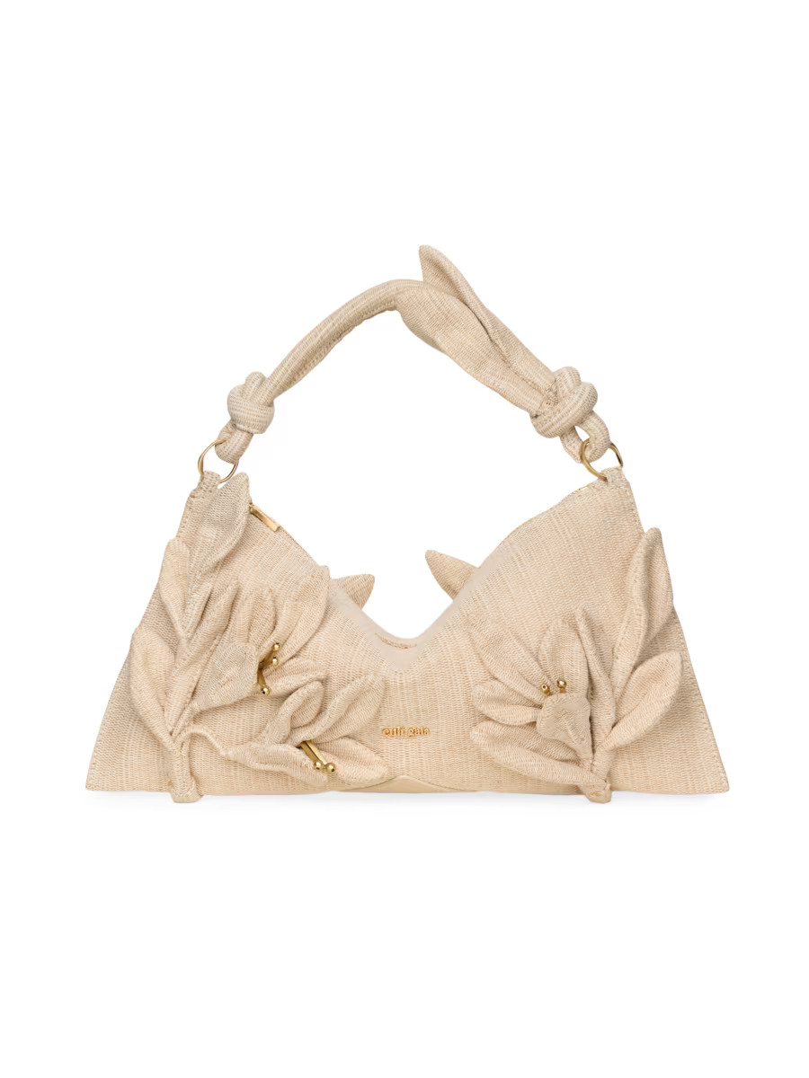 Hera Mini Cotton Shoulder Bag | Saks Fifth Avenue