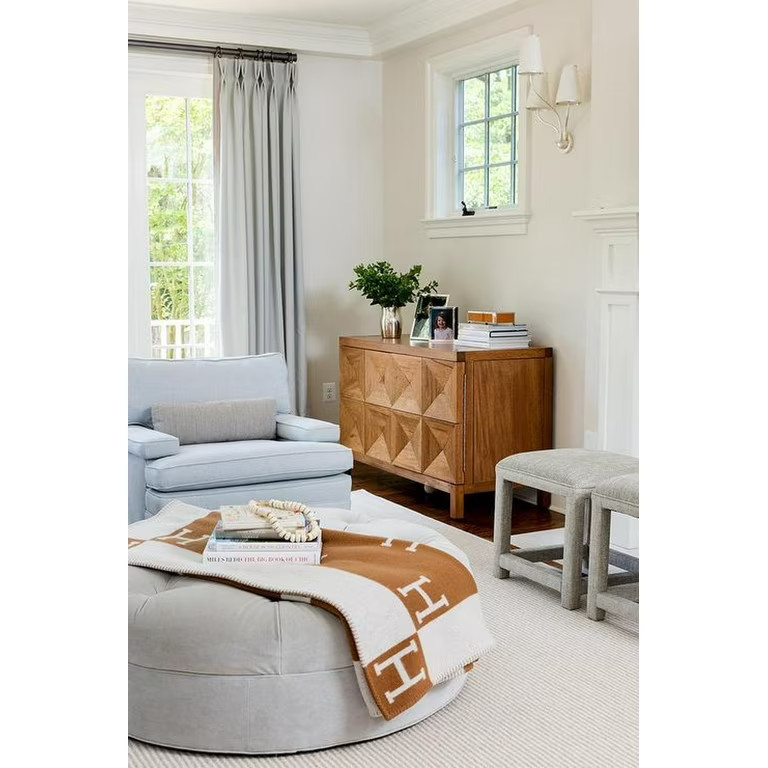 Beige Merino Wool Blanket, Cashmere Plaid Throws 67" x 53" | Walmart (US)