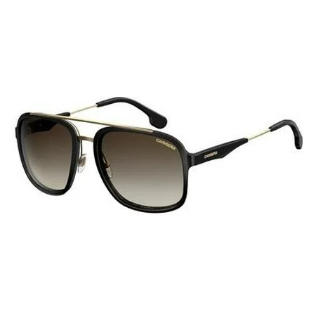 Carrera Men s Ca133s Aviator Sunglasses Black Gold/Brown Gradient 57 mm | Walmart (US)